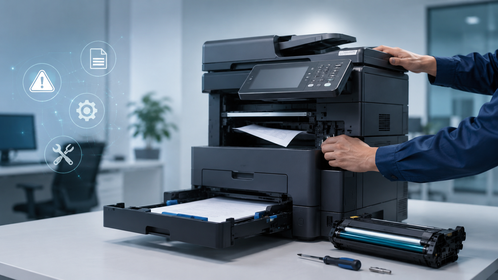 Kyocera Hata Kodları ve Çözümleri: C6000, C6020, C7990, Kağıt Sıkışması ve Toner Arızaları
