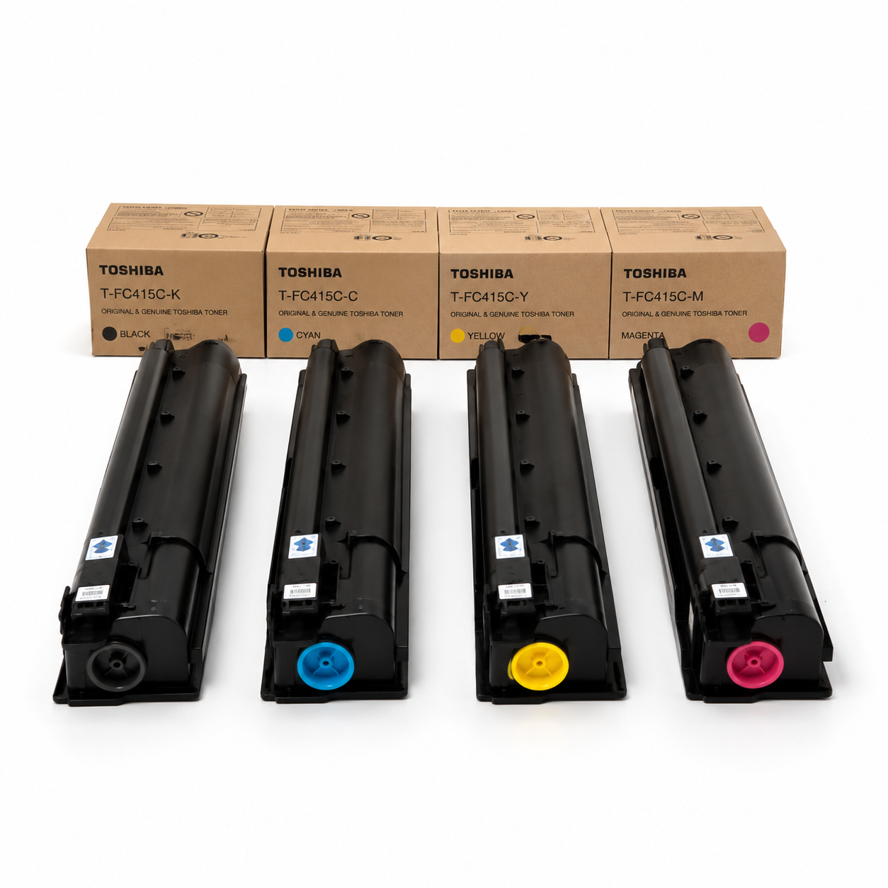 T-FC425E Toshiba T-F425E Siyah/Mavi/Sarı/Kırmızı Orijinal Fotokopi Toner