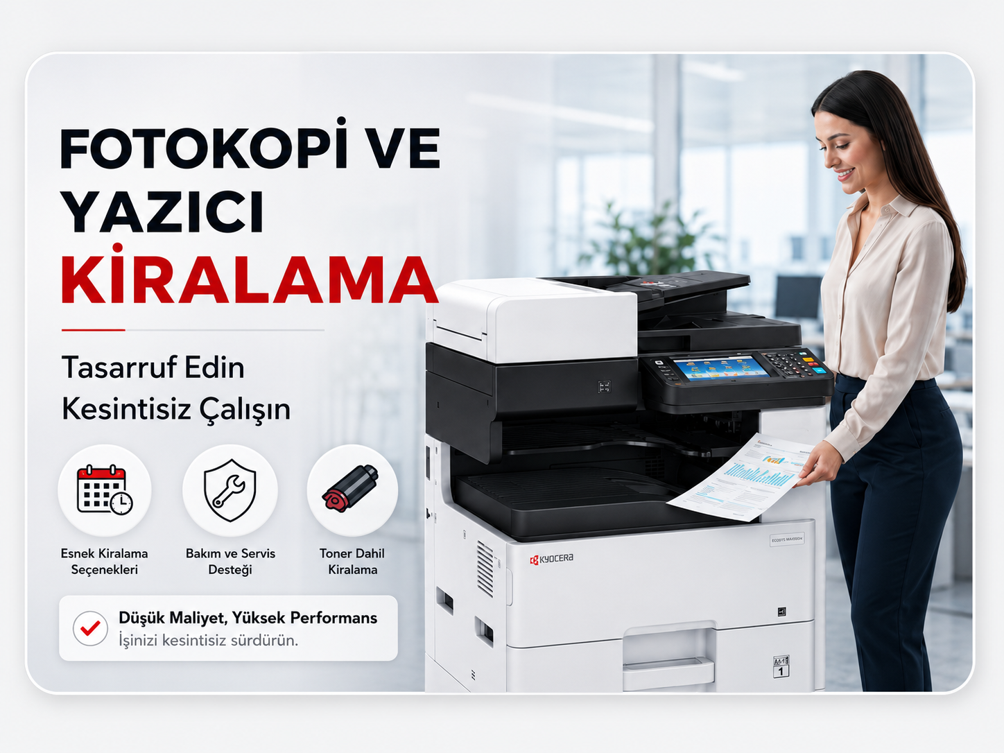 Fotokopi ve Yazıcı Kiralama